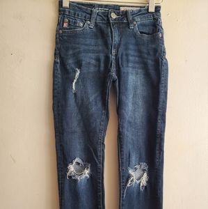 Adriano Goldschmied kids the twiggy ankle jeans size 12.